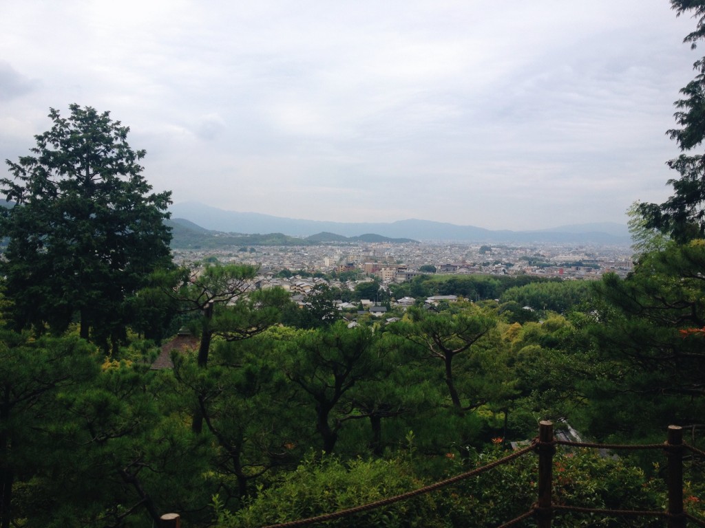 常寂光寺　展望台