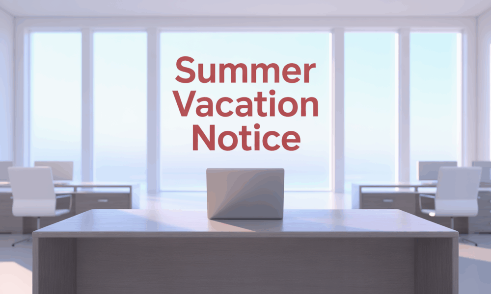 この半年間の活動と夏季休暇のお知らせ この半年間の活動と夏季休暇のお知らせ